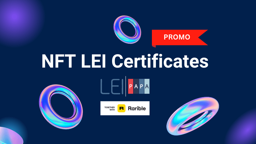 Get Free NFT LEI Certificate 🌅